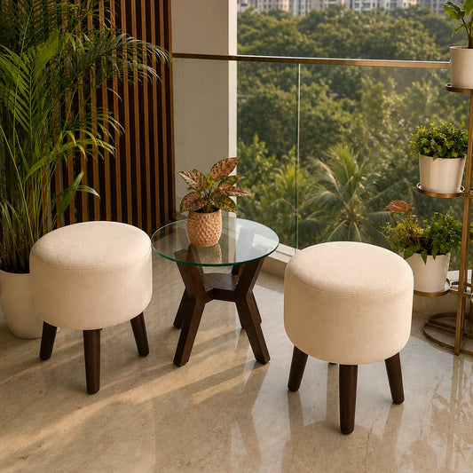Pearl Nest Ottoman