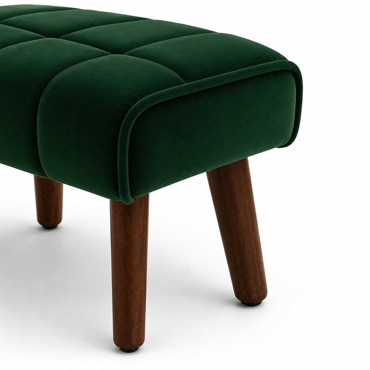 Emerald Haven Ottoman