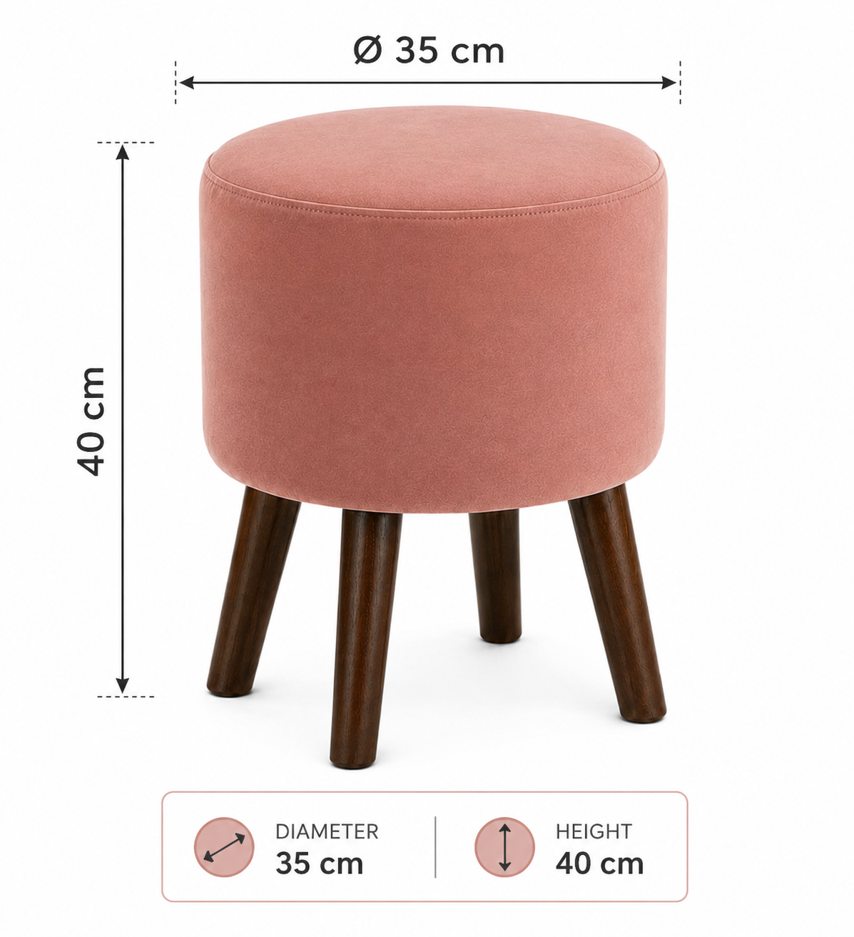 Petal Loft Ottoman